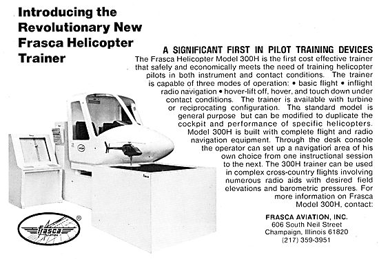 Frasca Flight Simulators - Frasca 300H Helicopter Simulator      