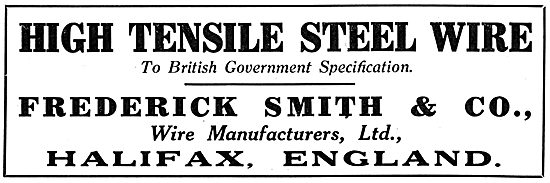 Frederick Smith & Co. Halifax. Steel Wire Manufacturers          