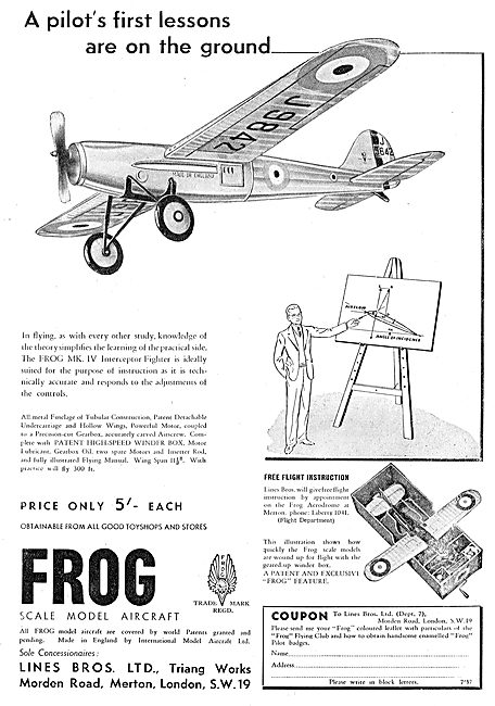 Frog Model Aircraft - High Speed Winder Box                      