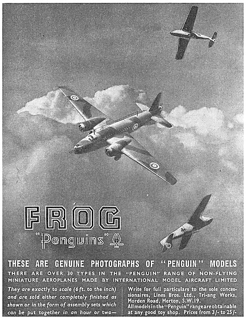 Frog Model Aircraft - Vickers Wellington                         