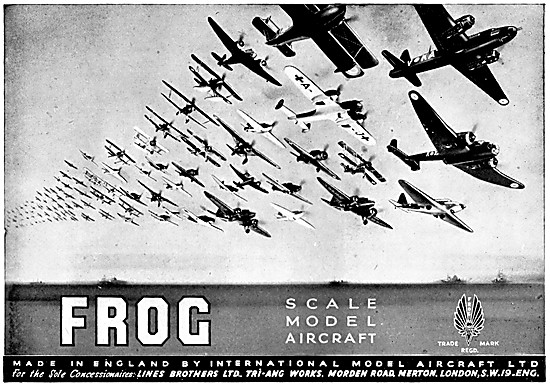 Frog Scale Model Aircraft 1945                                   