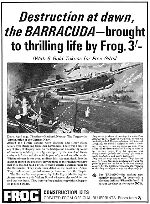 Frog Model Aircraft - Frog Barracuda                             