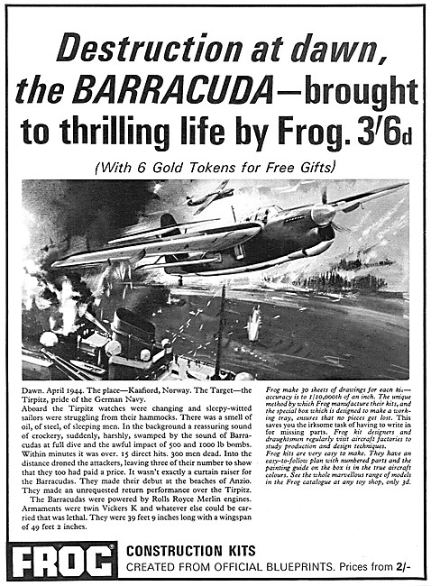 Frog Aircraft Kits - FROG Barracuda                              