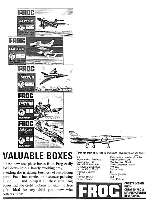 Frog Aircraft Kits                                               