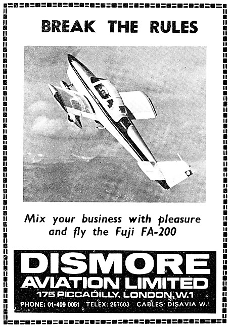 Dismore Aviation Fuji FA-200                                     