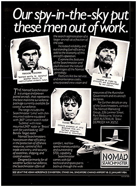 GAF Nomad Searchmaster. Nomad Marketing Group                    