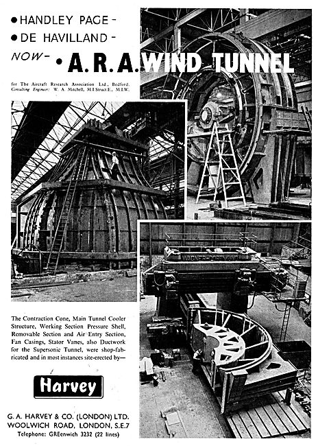 G.A.Harvey Wind Tunnels                                          