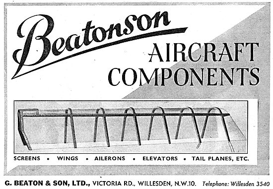 G.Beaton- Beatonson Aircraft Components                          