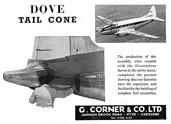 G.Corner Aircraft Engineers, Component & Assembly Manufacturers  