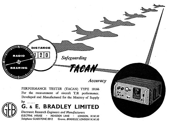 G & E Bradley TACAN Performance Tester Type 10166                