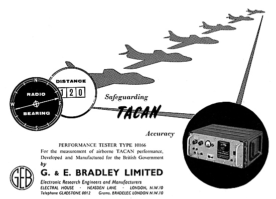 G & E Bradley Aircraft Components Test Equipment                 