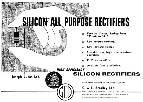 GEB. G.E.B. G & E Bradley Electrical Components                  