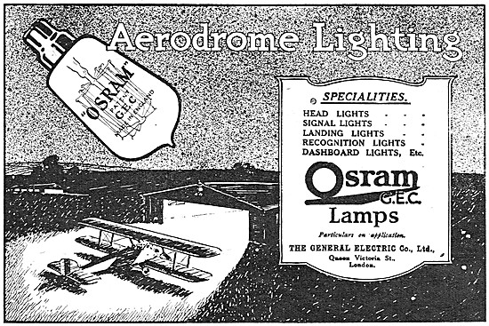 GEC OSRAM Aerodrome Lighting                                     