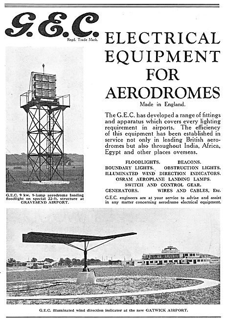 GEC Airfield Lighting Equipment & Installations                  