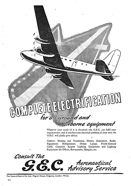 G.E.C. Airfeld Lighting & Electrification Installations          