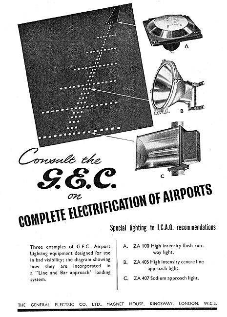 GEC Complete Airfield Electrical Installations                   