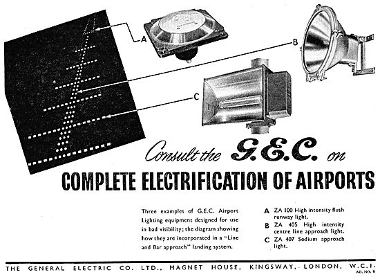 GEC Complete Airfield Electrical Installations                   