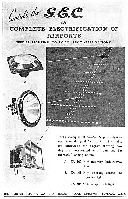 GEC  Airfield Lighting Installations                             