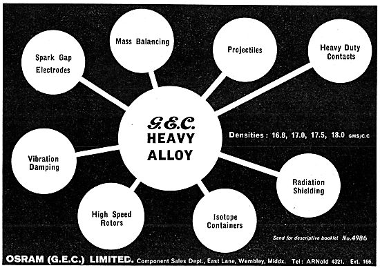 GEC Heavy Alloy - OSRAM (GEC) Ltd                                