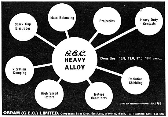 G.E.C. Heavy Alloy. GEC                                          