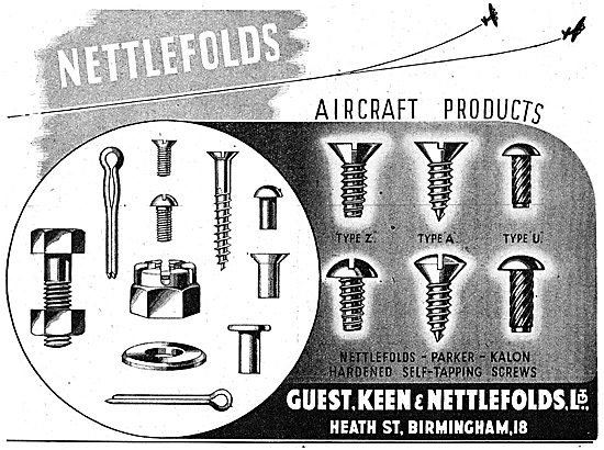 Guest Keen & Nettlefolds G.K.N. AGS Parts                        