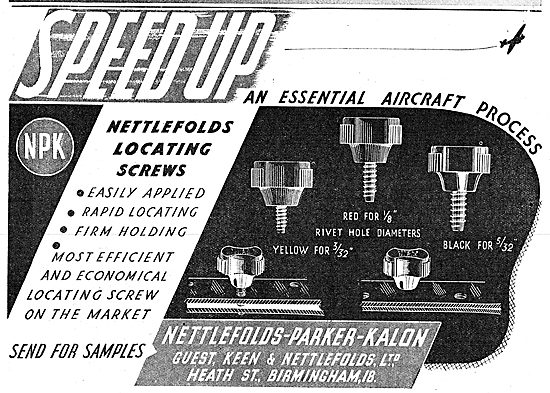 Guest Keen & Nettlefolds GKN Fasteners & AGS Parts               