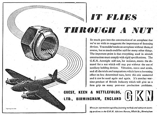 GKN Stiffnuts & Fasteners For Aircraft                           