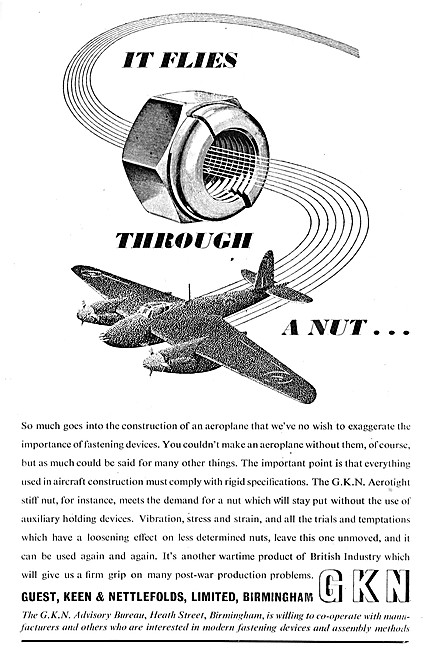 GKN Aircraft Fasteners - GKN Aerolight Stiff Nut                 