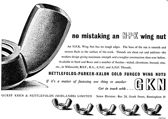 GKN Wing Nuts                                                    