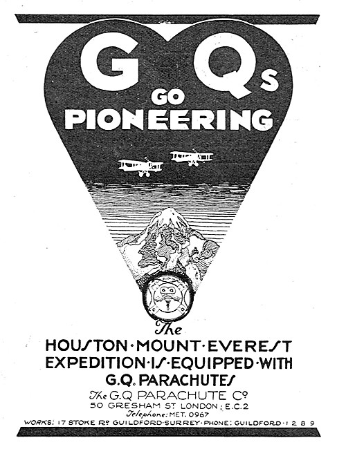 GQ Parachutes Everest Expedition                                 