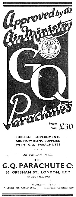 GQ Parachutes                                                    