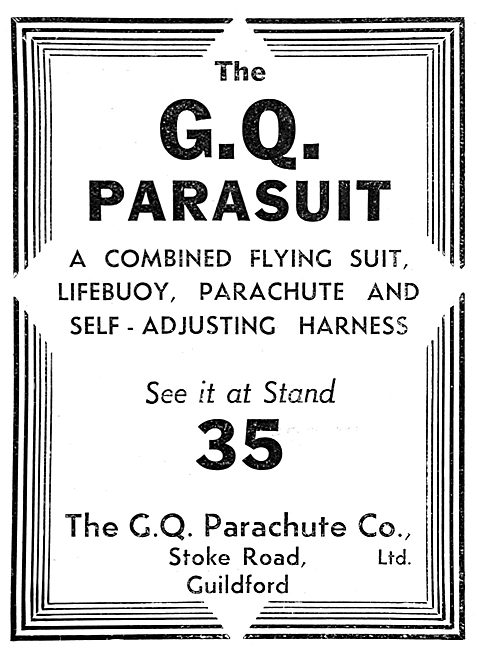 GQ Parachutes - GQ Parasuit                                      