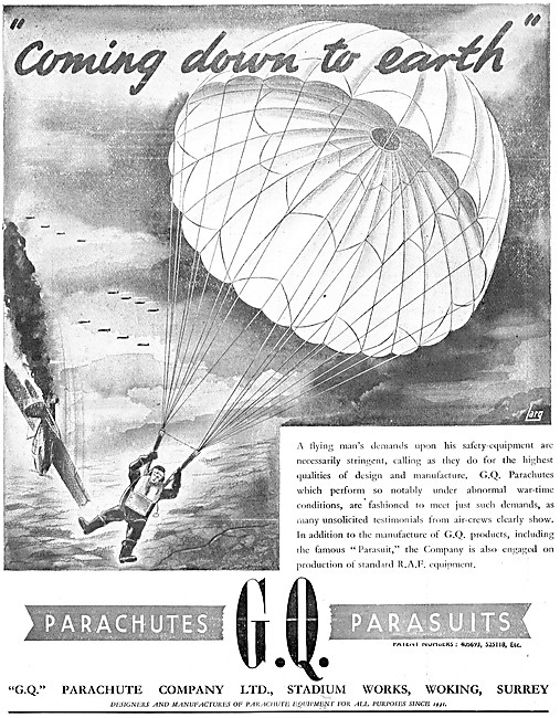 GQ Parachutes - GQ Parasuits                                     