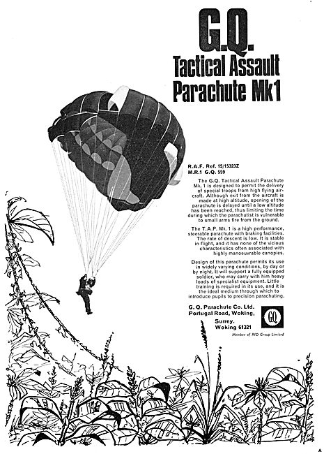 GQ Tactical Assault Parachute                                    