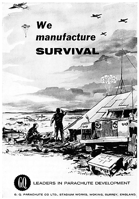 GQ Parachute - We Manufacture Survival                           