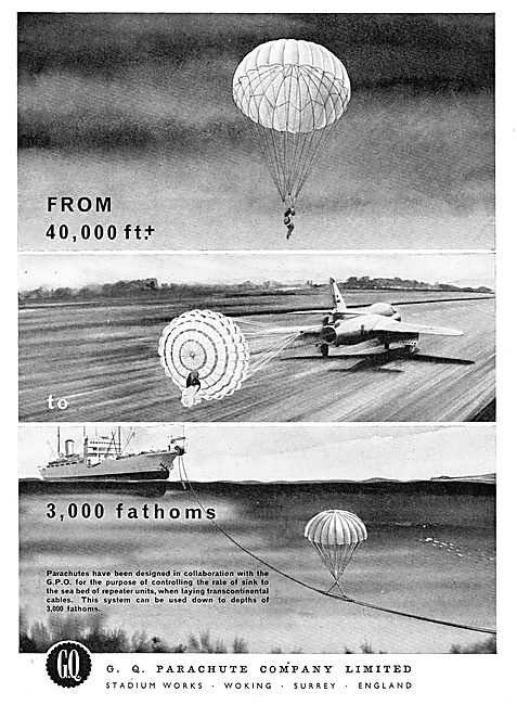 GQ Parachute - From 40,000 Ft To 3,000 Fathoms                   