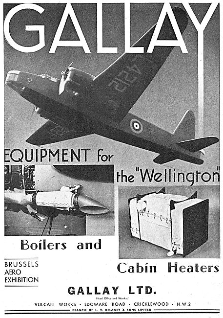 Gallay Aeroplane Radiators, Heating & Cooling System Components  