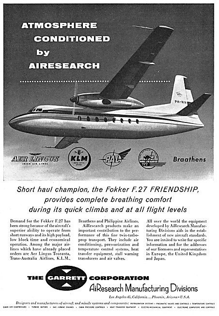 Garrett AiResearch - Air Conditioning                            
