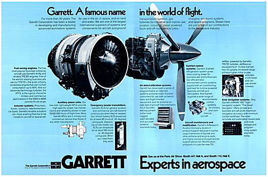 Garrett Aero Engines                                             