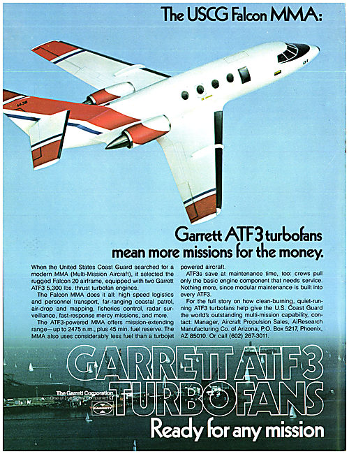 Garrett ATF3 Turbofan                                            