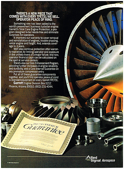 Garrett Aero Engines                                             