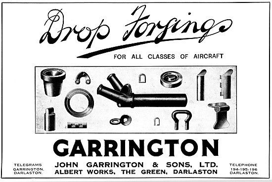 Garringtons Drop Forgings                                        