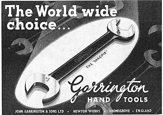 John Garrington & Sons Hand Tools                                