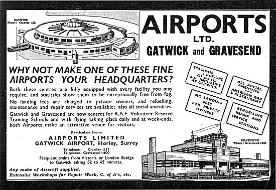 Airports Ltd: Gatwick & Gravesend                                