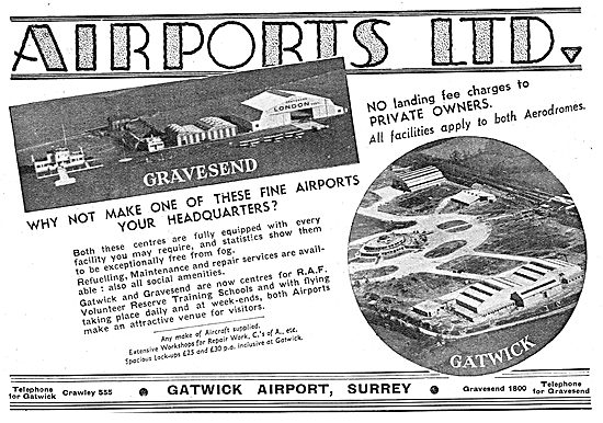 Airports Ltd: Gatwick & Gravesend                                