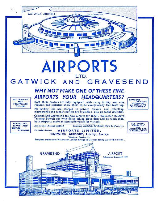 Airports Ltd: Gatwick & Gravesend                                