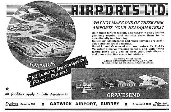 Airports Ltd: Gatwick & Gravesend                                