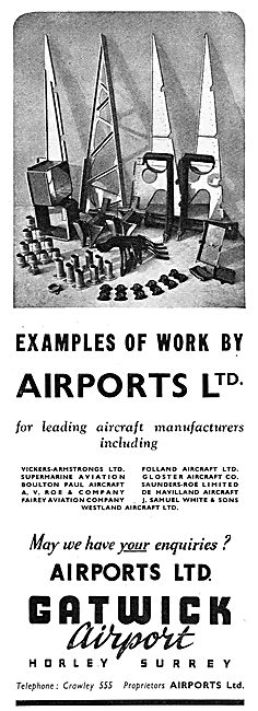 Gatwick Airport On-Site Aero Engineering Facilities  Airports Ltd