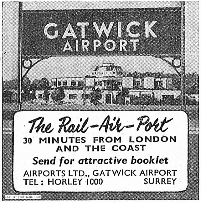 Gatwick Airport The Rail-Air-Port                                