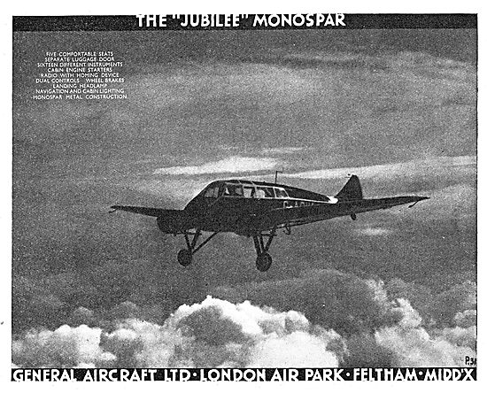 General Aircraft Jubilee Monospar                                